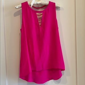 BCBGMaxAzria Top with strappy back
